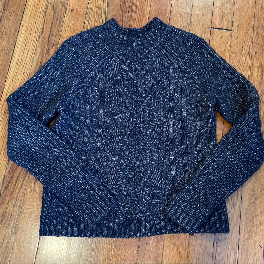 Abercrombie & Fitch Navy Sweater